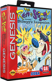 The Ren & Stimpy Show Presents: Stimpy's Invention - Box - 3D Image