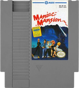 Maniac Mansion (US Version) - Cart - Front Image