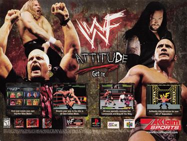 WWF Attitude - Advertisement Flyer - Front Image