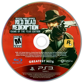 Red Dead Redemption: Game of the Year Edition - Disc Image