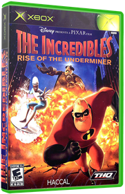 The Incredibles: Rise of the Underminer - Box - 3D