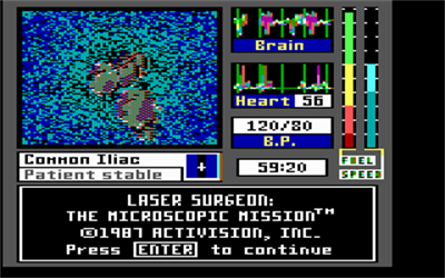 Laser Surgeon: The Microscopic Mission - Screenshot - Game Title Image