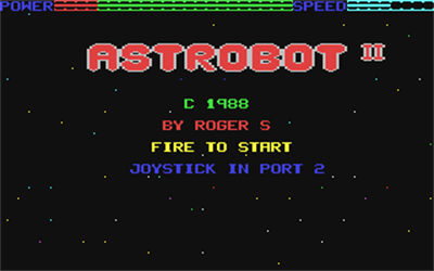 Astrobot II - Screenshot - Game Title Image