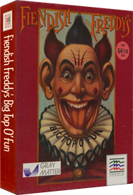 Fiendish Freddy's Big Top O' Fun - Box - 3D Image