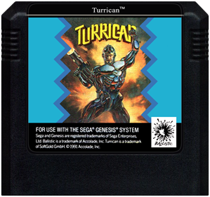 Turrican - Cart - Front Image