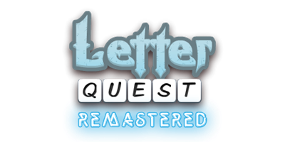 Letter Quest: Grimm's Journey Remastered - Clear Logo Image