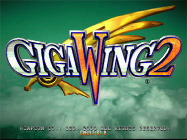 Giga Wing 2 - Screenshot - Game Title Image
