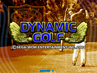 Virtua Golf - Screenshot - Game Title Image