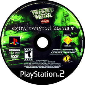 Twisted Metal: Head-On: Extra Twisted Edition - Disc Image