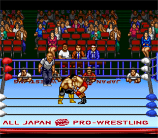 Zen-Nihon Pro Wrestling 2: 3-4 Budokan - Screenshot - Gameplay Image
