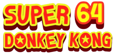 Super Donkey Kong 64 - Clear Logo Image