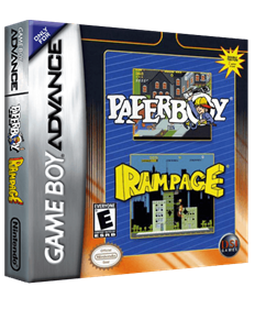 Paperboy / Rampage - Box - 3D Image