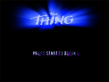 The Thing - Screenshot - Game Title Image