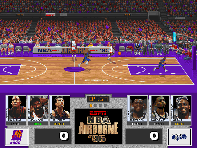 ESPN NBA Airborne '95