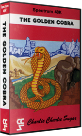 The Golden Cobra - Box - 3D Image
