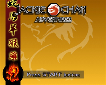 Jackie Chan Adventures - Screenshot - Game Title Image