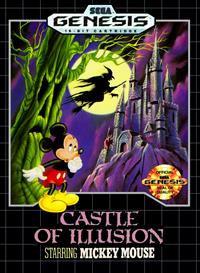 Castle of Illusion Starring Mickey Mouse - Box - Front - Reconstructed