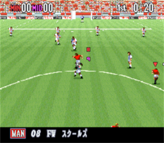 Super Formation Soccer 96: World Club Edition - Screenshot - Gameplay Image