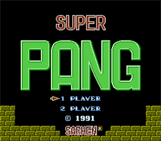 Super Pang - Screenshot - Game Title Image
