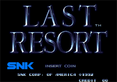 Last Resort - Screenshot - Game Title Image