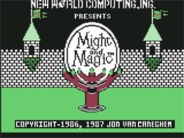 Might and Magic: Book One - Screenshot - Game Title Image