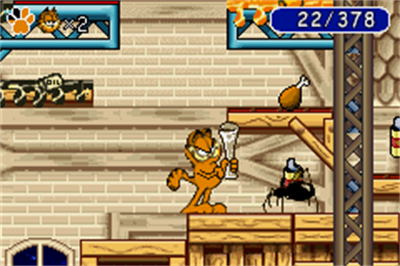 Garfield: The Search for Pooky - Screenshot - Gameplay Image