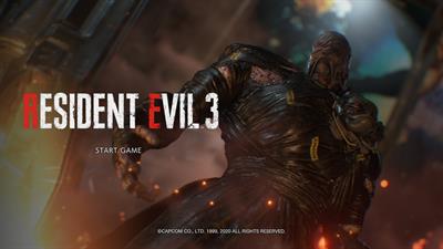 Resident Evil 3 - Screenshot - Game Title Image