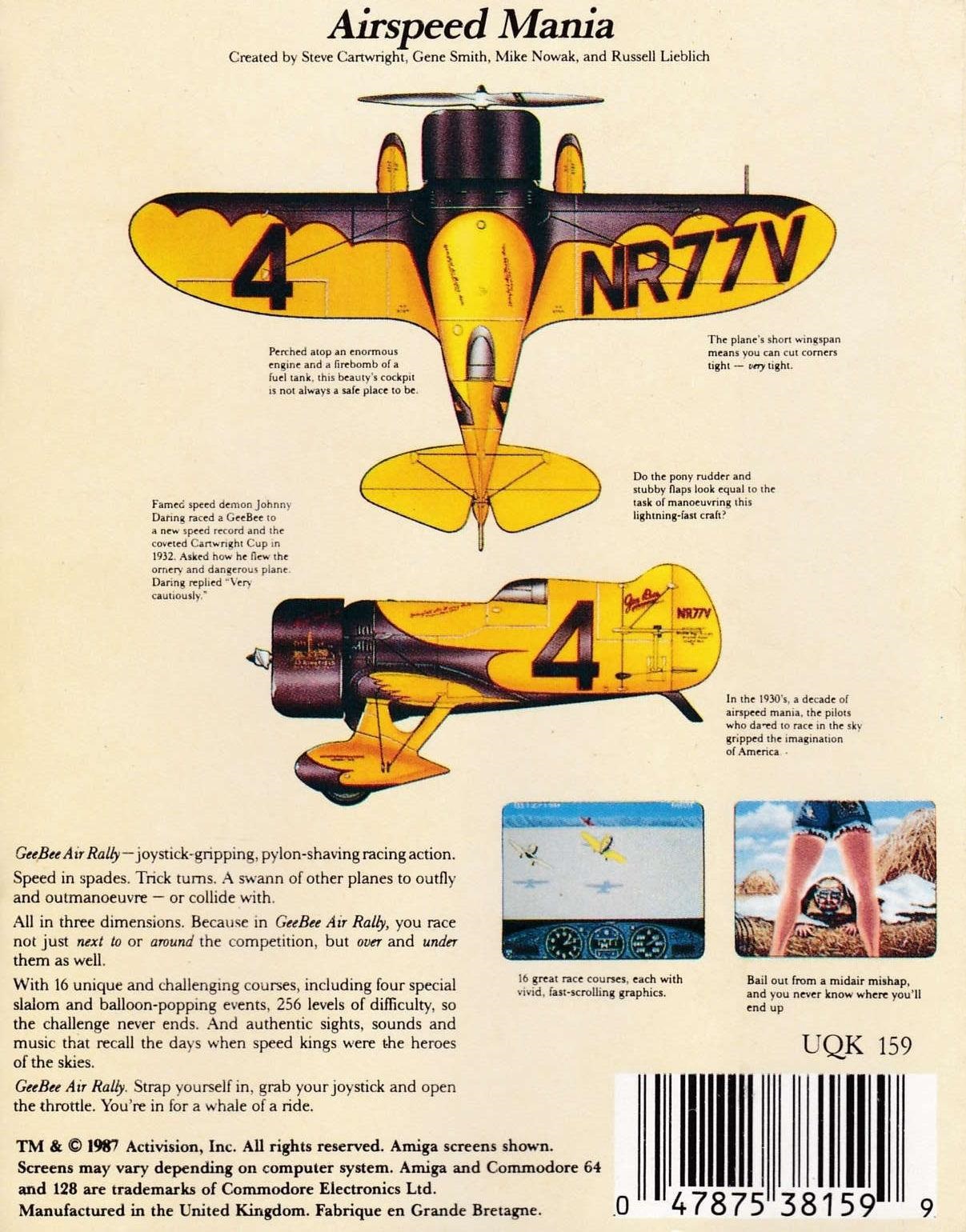 Gee Bee Air Rally Images - LaunchBox Games Database
