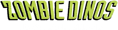 Zombie Dinos from Planet Zeltoid - Clear Logo Image