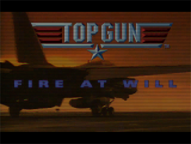 Top Gun: Fire at Will! - Screenshot - Game Title Image