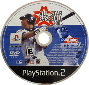 All-Star Baseball 2003 - Disc Image