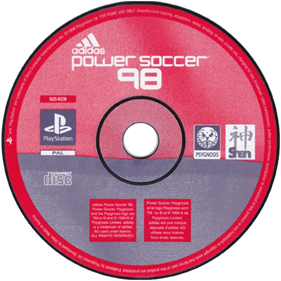 Adidas Power Soccer 98 - Disc Image