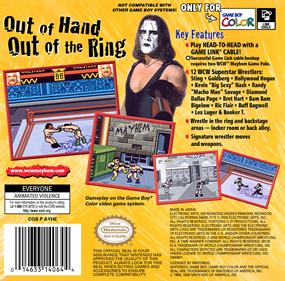 WCW Mayhem - Box - Back Image