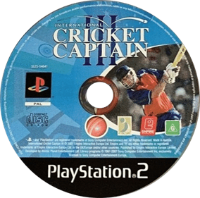 International Cricket Captain III - Disc Image