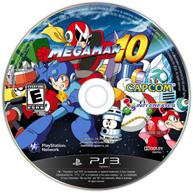 Mega Man 10 - Fanart - Disc Image