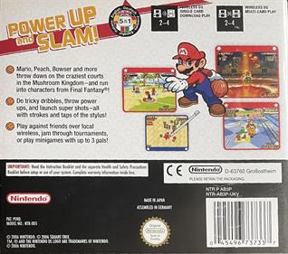 Mario Hoops 3 on 3 - Box - Back Image