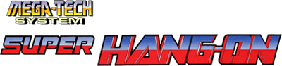 Super Hang-On (Mega-Tech) - Clear Logo Image