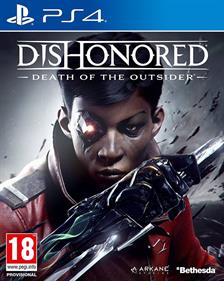 Dishonored: Death of the Outsider - Box - Front Image