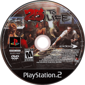 25 To Life - Disc Image