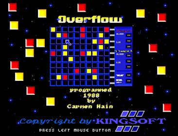Overflow - Screenshot - Game Title Image