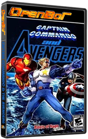 Captain Commando and the Avengers - Box - 3D Image