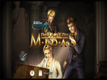 Galileo Mystery: The Crown of Midas - Screenshot - Game Title Image