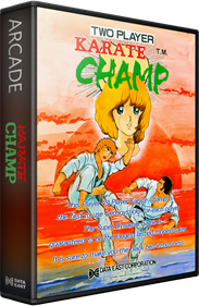 Two Player Karate Champ - Box - 3D Image
