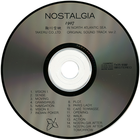 Nostalgia 1907 in North Atlantic Sea - Disc Image