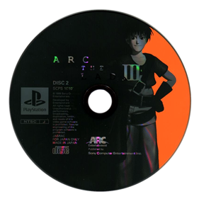 Arc the Lad III - Disc Image