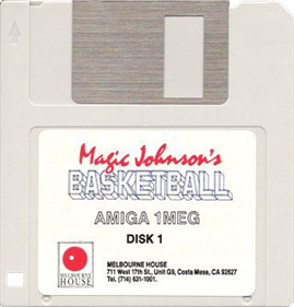 Magic Johnson's Basketball - Disc Image