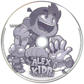 Alex Kidd in Miracle World DX - Fanart - Disc Image