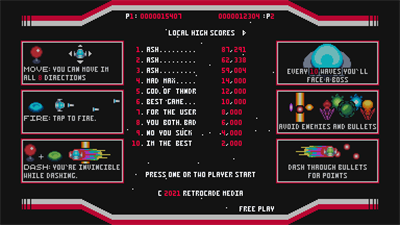 Viral Reload - Screenshot - High Scores Image