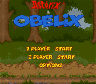 Astérix & Obélix - Screenshot - Game Title Image