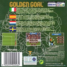 Golden Goal - Box - Back Image